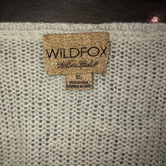 Wildfox white Label Happy Heart Distressed Sweater - Picture 7 of 7